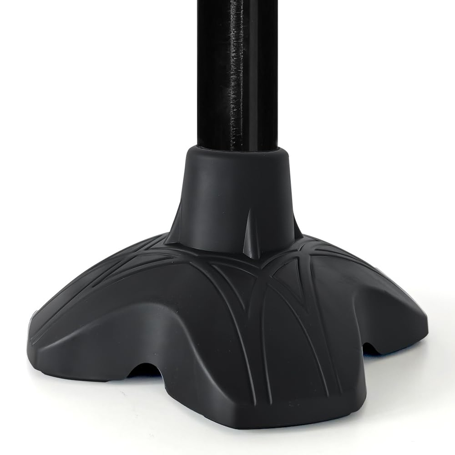 BeneCane Cane Tip - Self Standing Quad Base Replacement for Walking Cane,4 Pr...