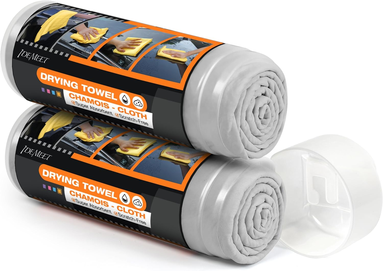 Premium Absorbent Car Drying Towel 2 Pack 26/''X17/'' Super Soft Shammy Towel