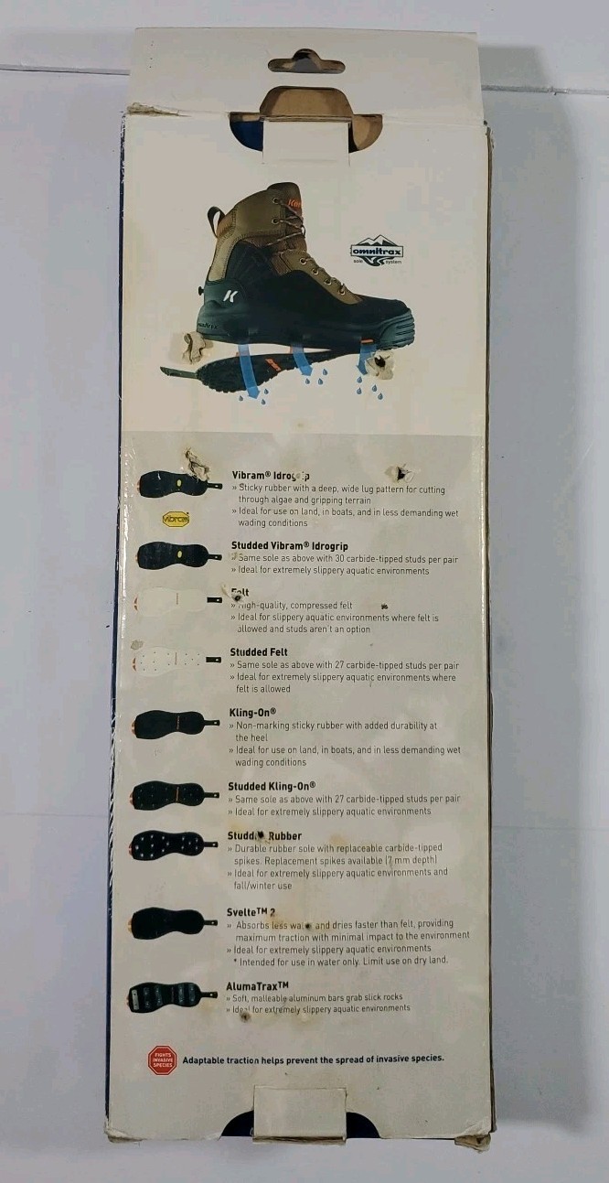 Korkers OmniTrax Interchangeable Traction Sole System