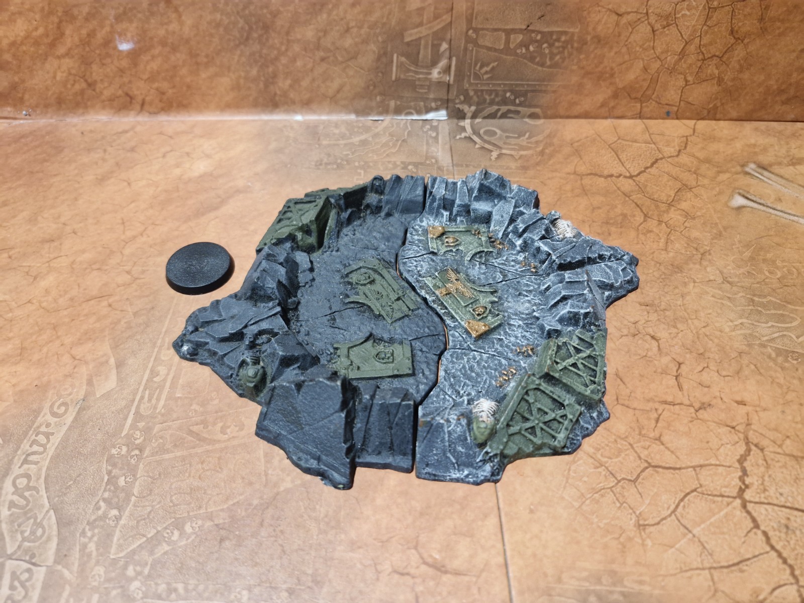 Warhammer 40k OOP quake Crater  Terrain