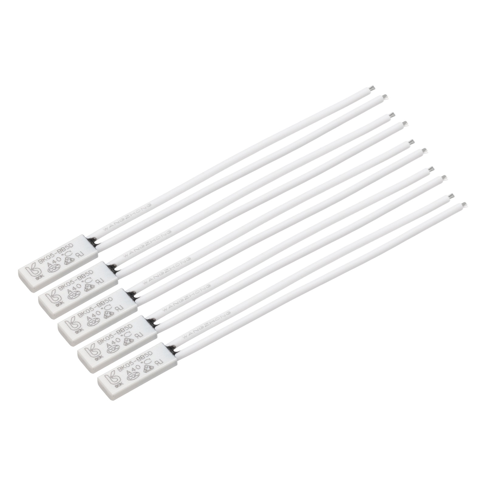5Pcs KSD9700 Thermostat, 40C N.C 2A Bimetal Normally Closed Thermal Protector