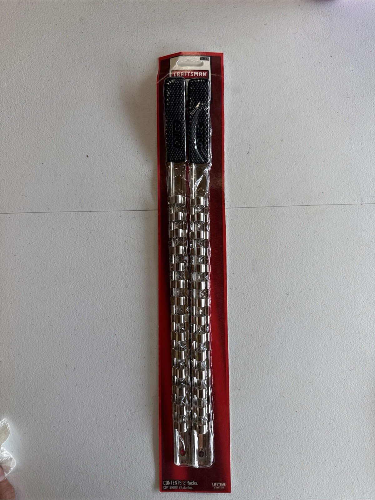 Vintage CRAFTSMAN 3/8" Drive 2 Pc Socket Rack 941324 ~USA~ *New Old Stock* NOS