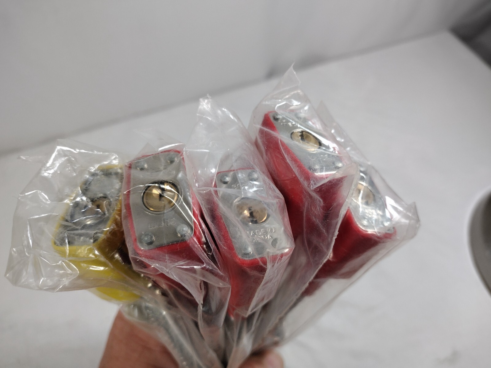 Lot of 5 Cable Gun Locks