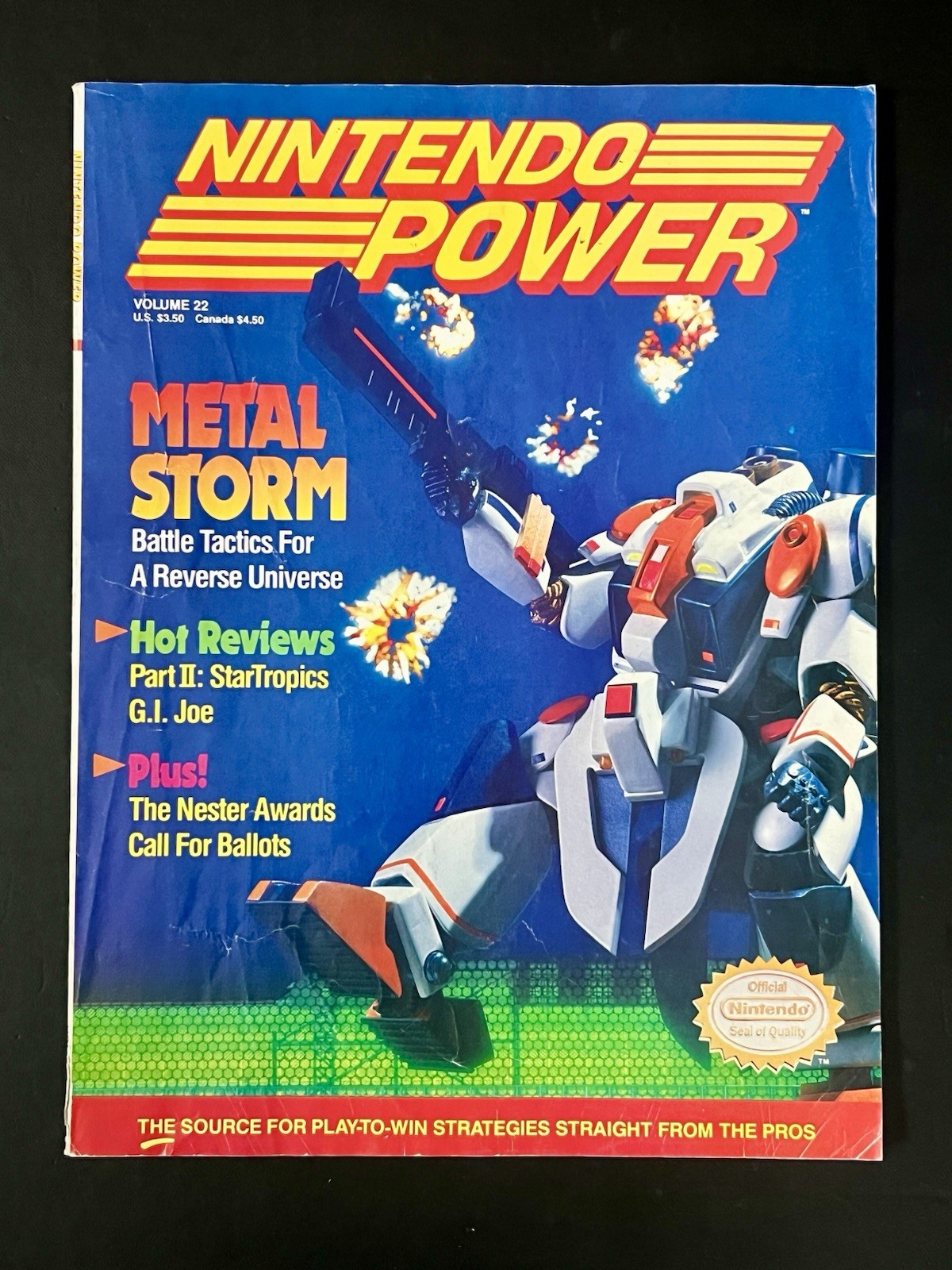 Nintendo Power Volume 22: Metal Storm