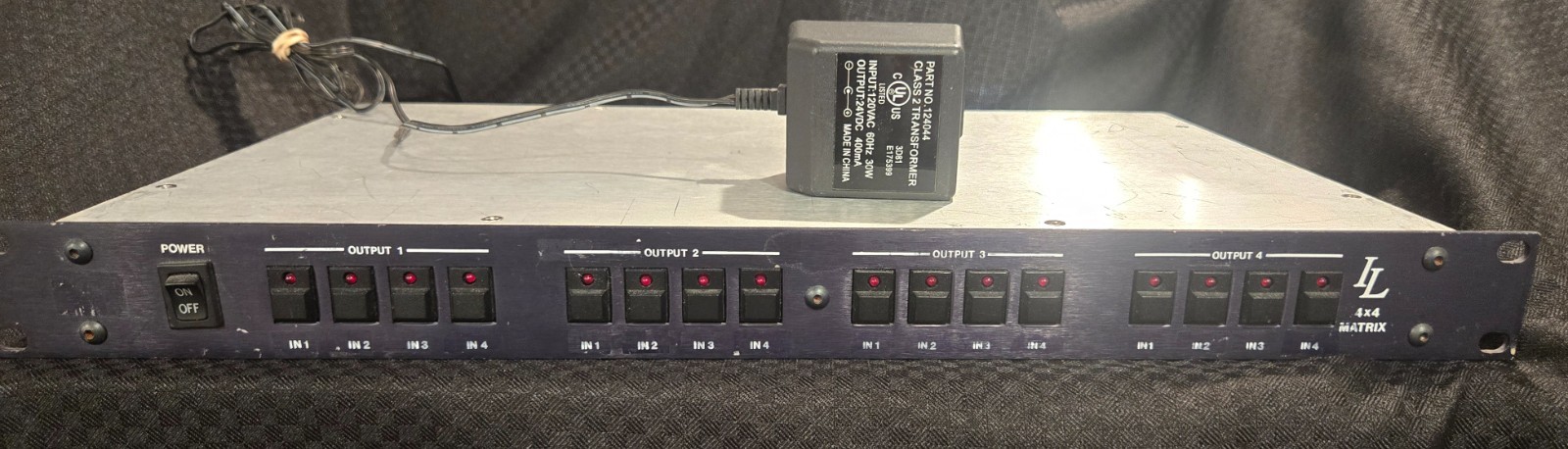 Image Labs RS4400 4X4 Matrix w/Power adapter