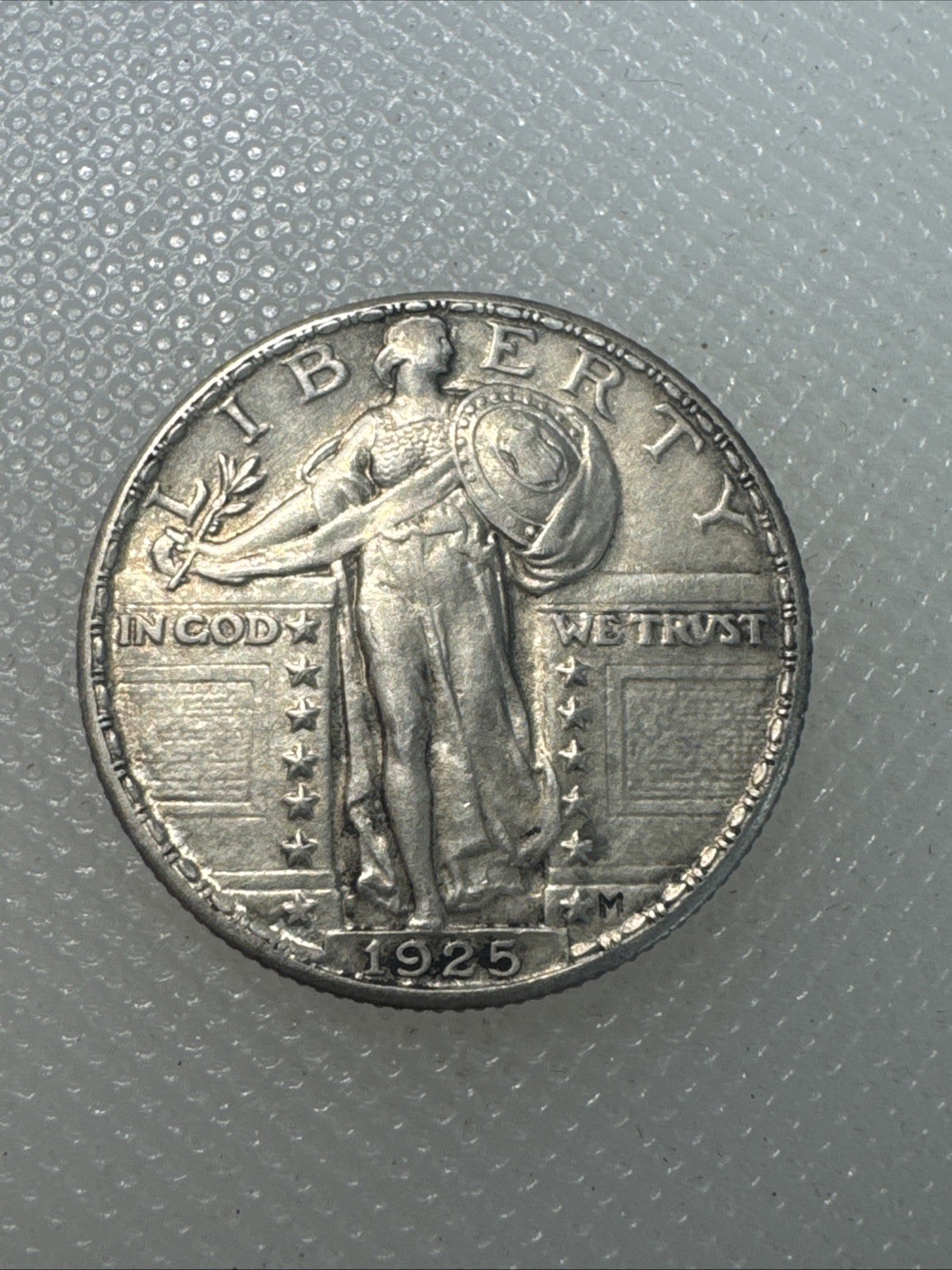 1925 standing liberty quarter J3