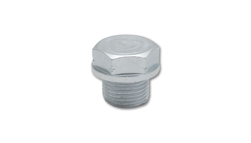 Vibrant 1195  Threaded Hex Bolt Capping Oxygen Sens Bung Mild Steel M18X1.5 Thre