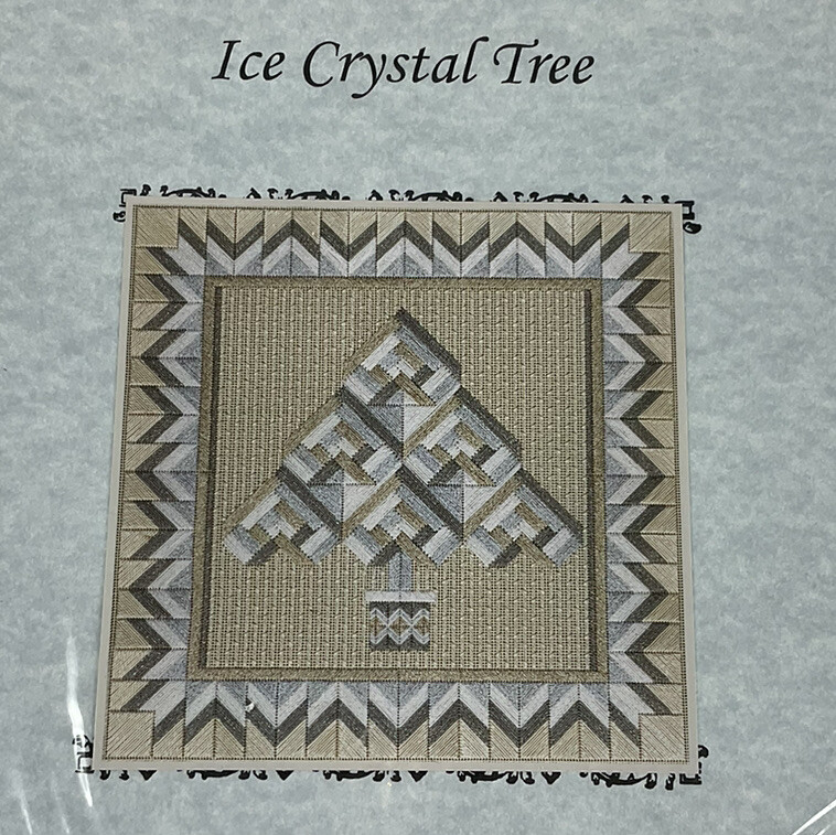 Large Monthly Quilt Series ICE CRYSTAL TREE Nancy's Needle Chart/Instructions