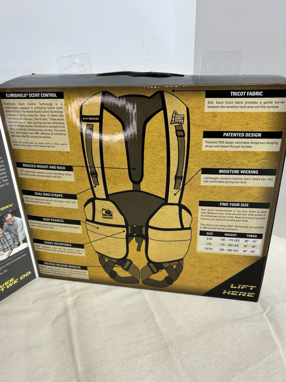Hunter Safety System with Elimishield Realtree Large/X-Large