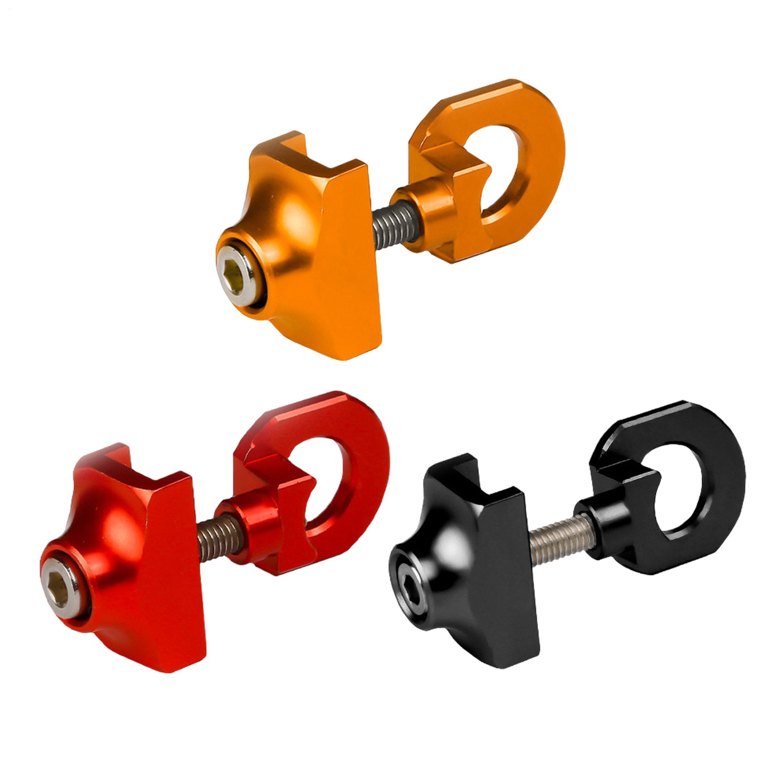 Single Speed Bike Chain Tensioner For Folding Fixed Bicycle Chain Adjuster New