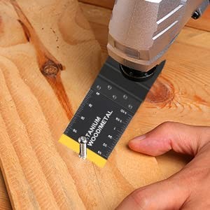 55 PCS Oscillating Saw Blades Quick Release Universal oscillating Tool Black