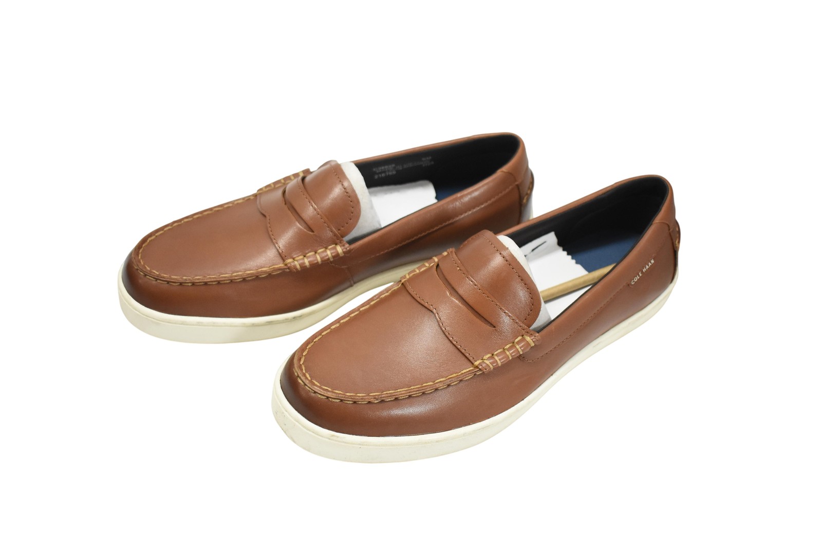 Cole Haan Loafers Shoes Mens Size 9 Brown Leather Penny Casual Slip On C38626