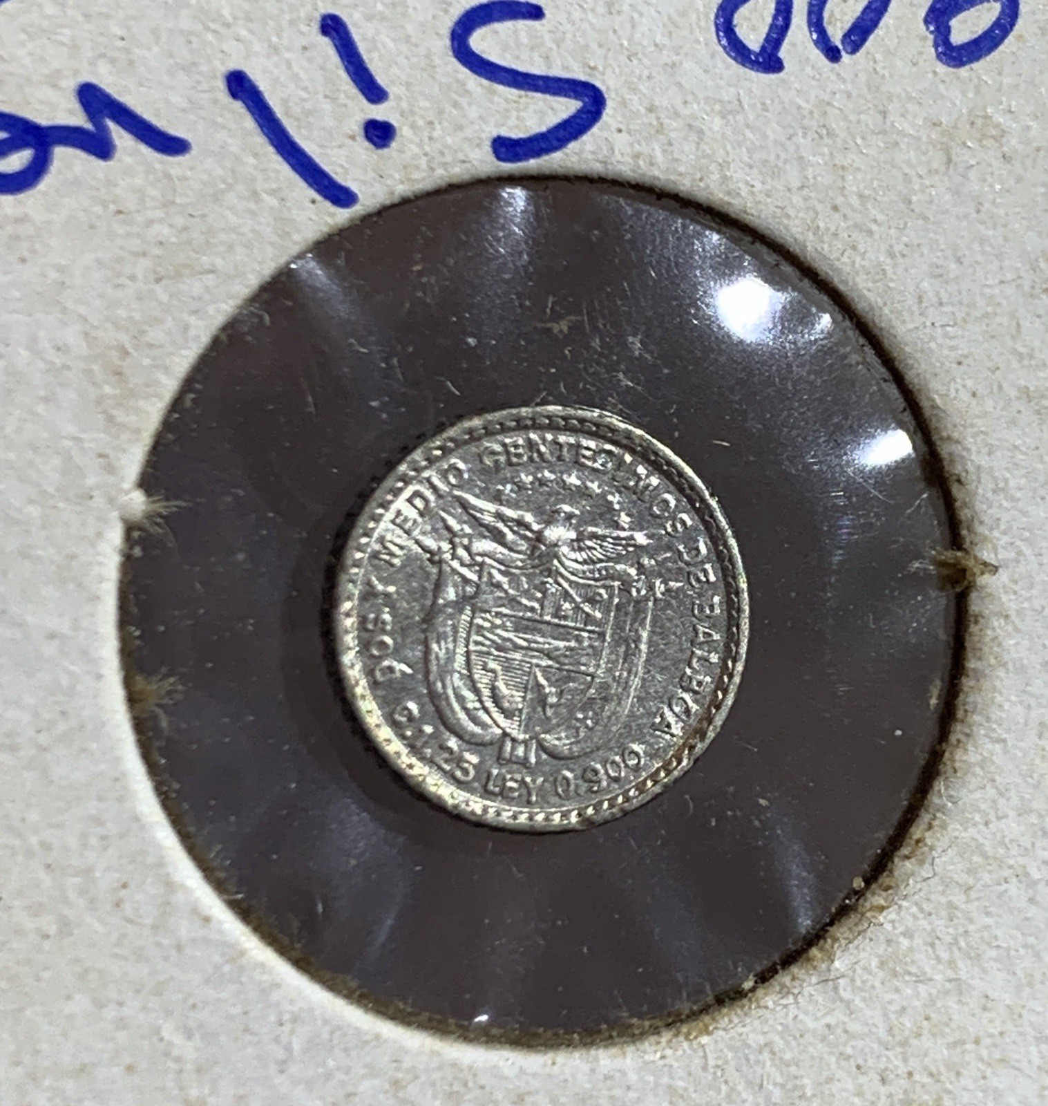 💥💥Vintage 1904 2.5c Panama Pill 2 1/2 Centesimos, HIGH GRADE ⭐⭐