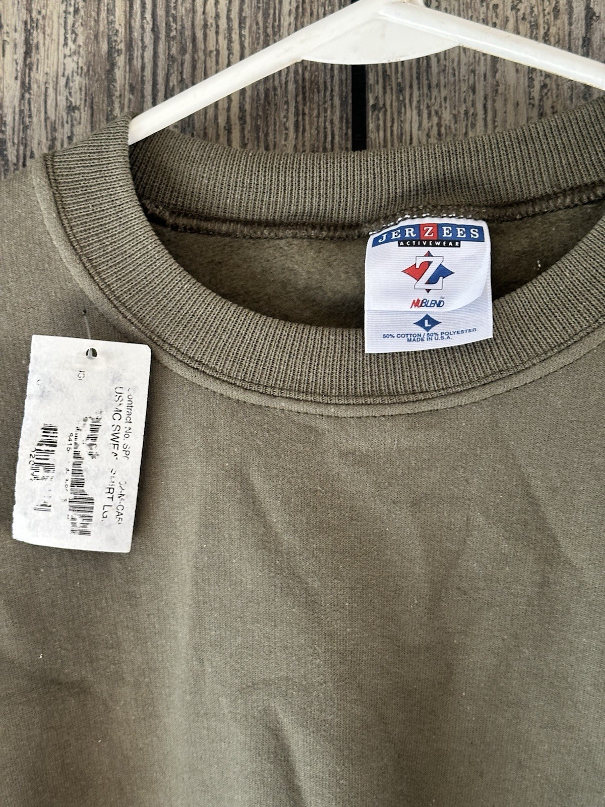 BRAND NEW USMC PT Sweatshirt Marine Issue Military - LARGE FREE SHIPPING