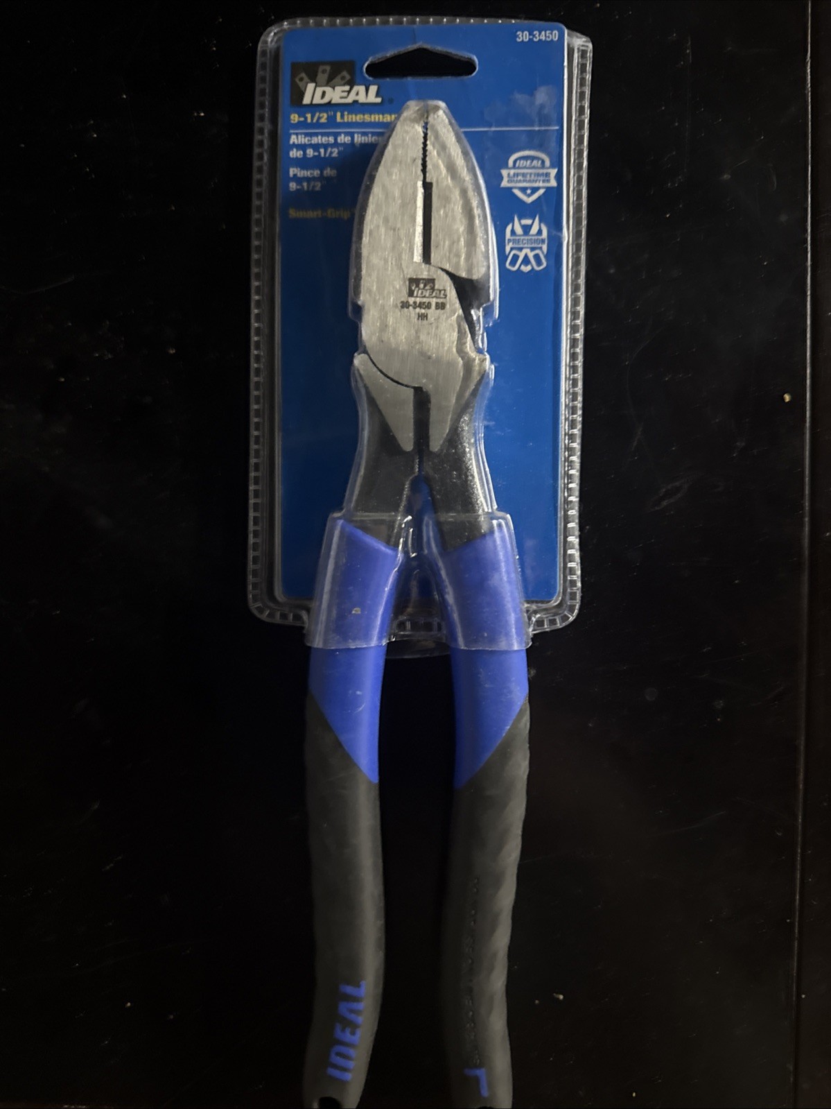 IDEAL 9 1/2" LINESMAN PLIERS p/n 30-3450 NEW! Made In USA
