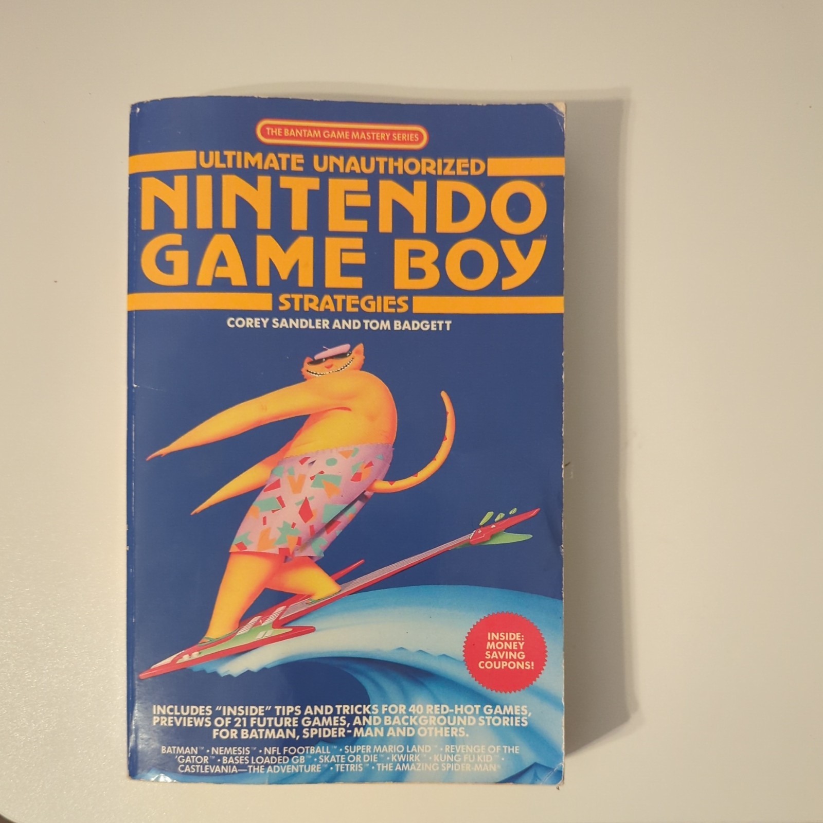 Vintage 1990 Ultimate Unauthorized Nintendo Game Boy Strategies Guide!