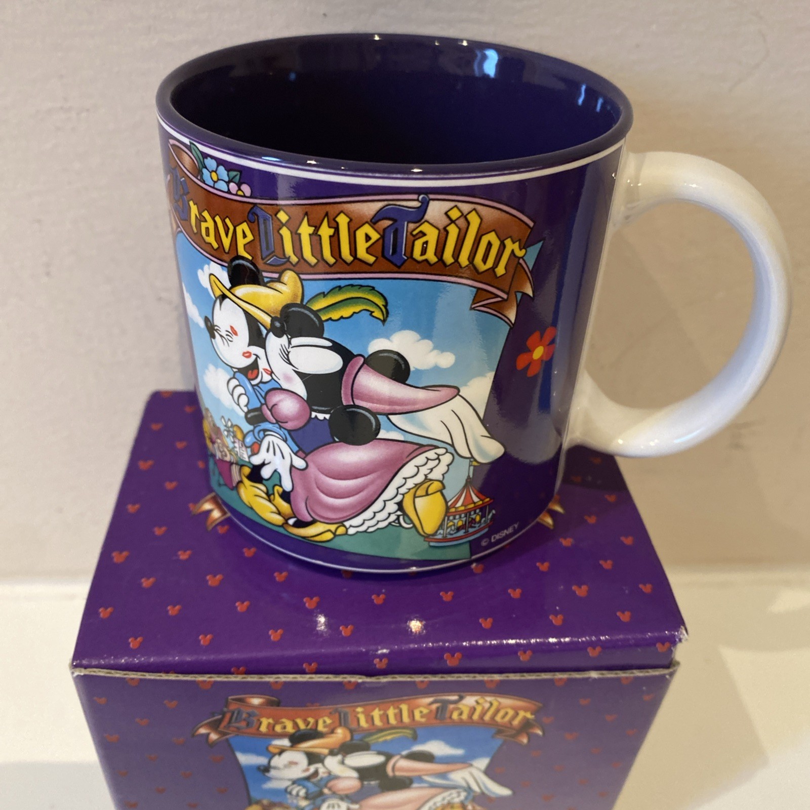 Disney - Brave little Tailor Classic Mug - with box - rare find - excellent