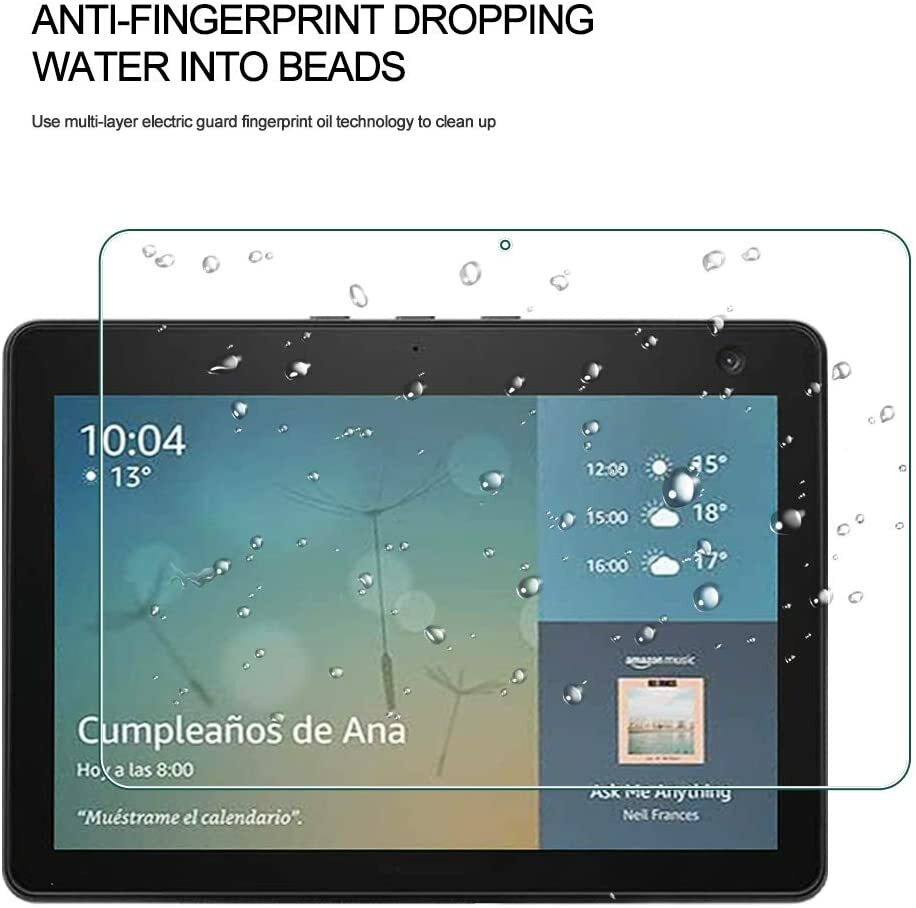 2Pcs For Amazon Echo Show10 3rd generation 10.1 inch Glass Screen Protector 2020