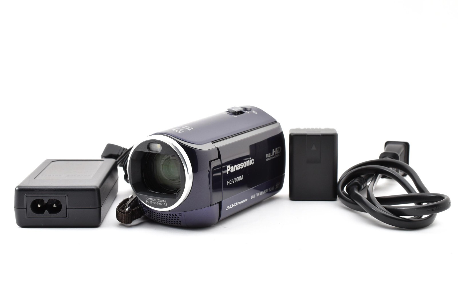 Panasonic HC-V300M HD Camcorder 32GB Built-in Memory #3001625