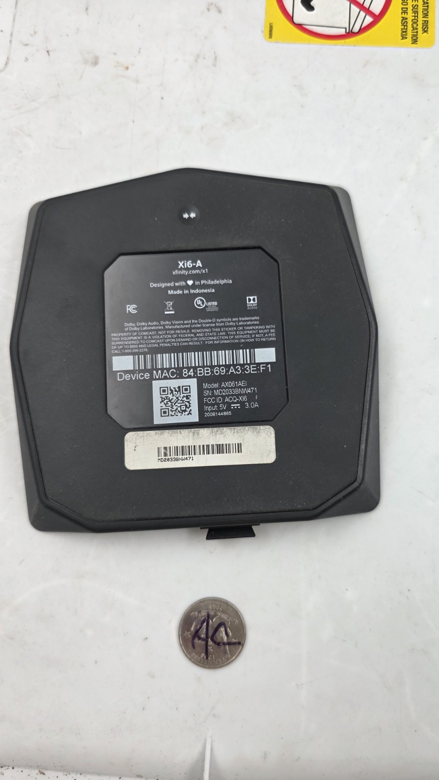 Xfinity Xi6-T TX061AEI Flex TV Streaming Box (Device Only)