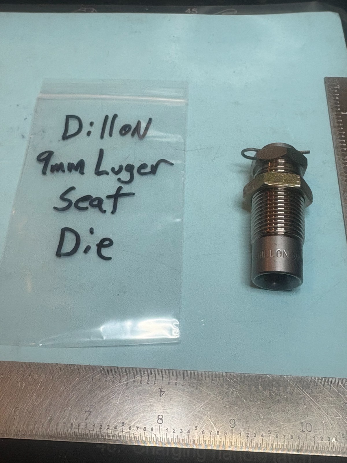 Dillon 9 mm Luger Seat Die (New Style) Lot#300