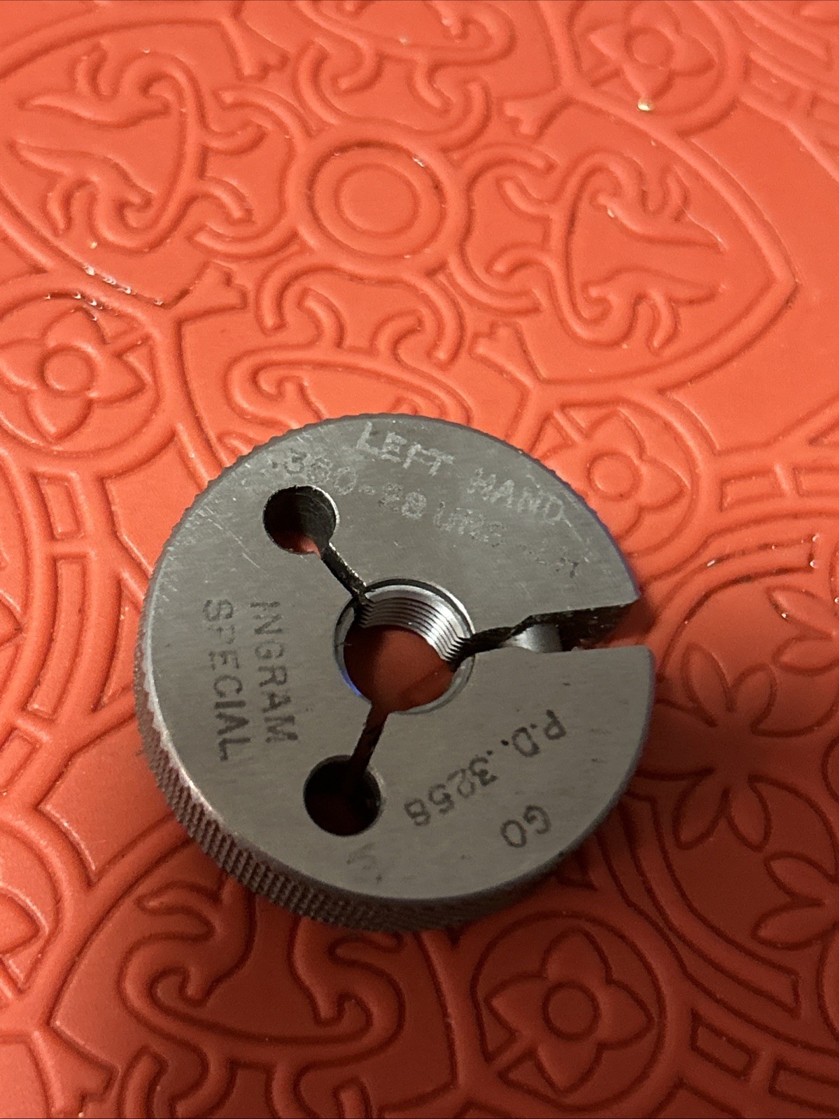 GACO Thread Ring Gage Special .350-28 UNS Left Hand .3258 (G47)