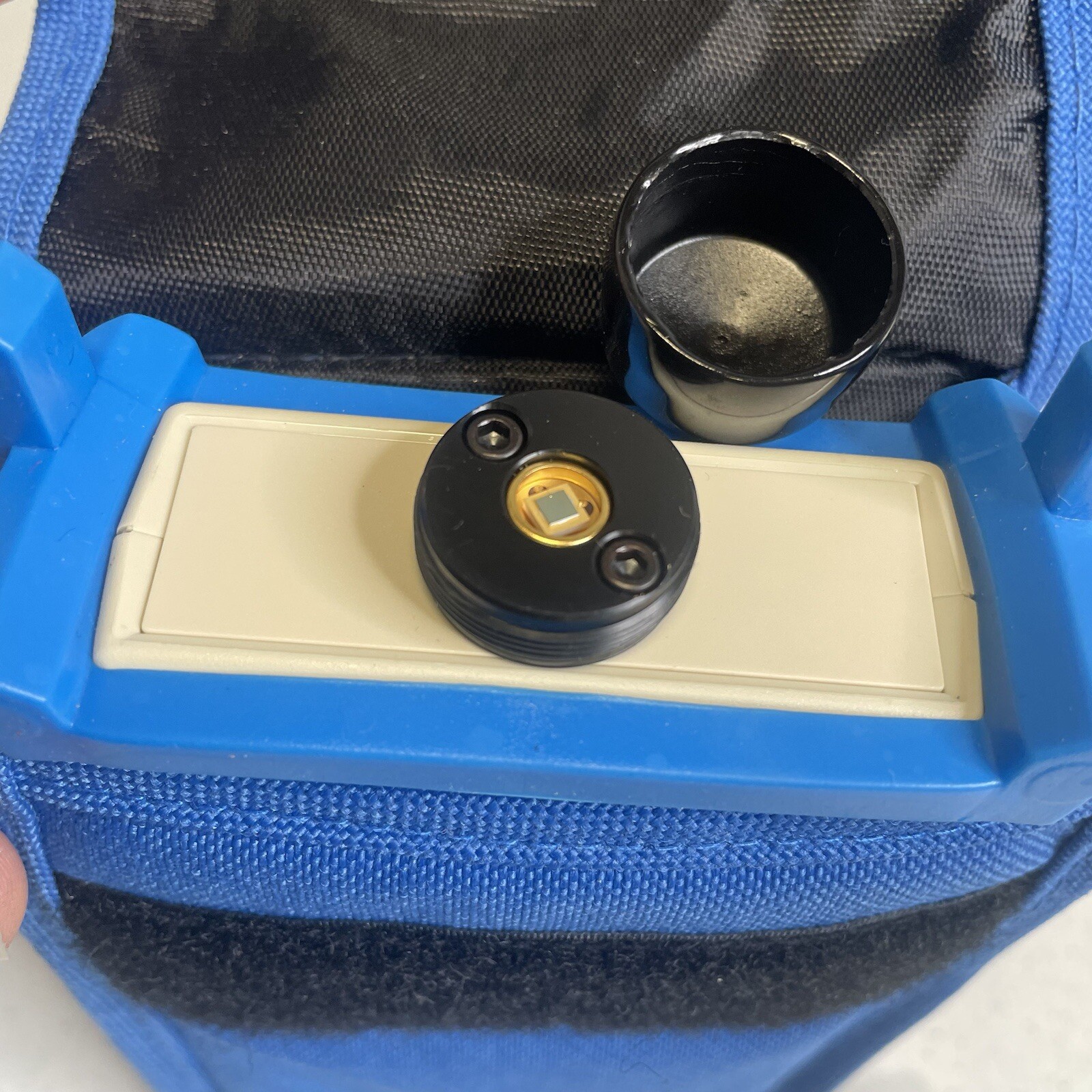 Noyes Fiber Systems Optical Power Meter OPM4 With Case Tested Working