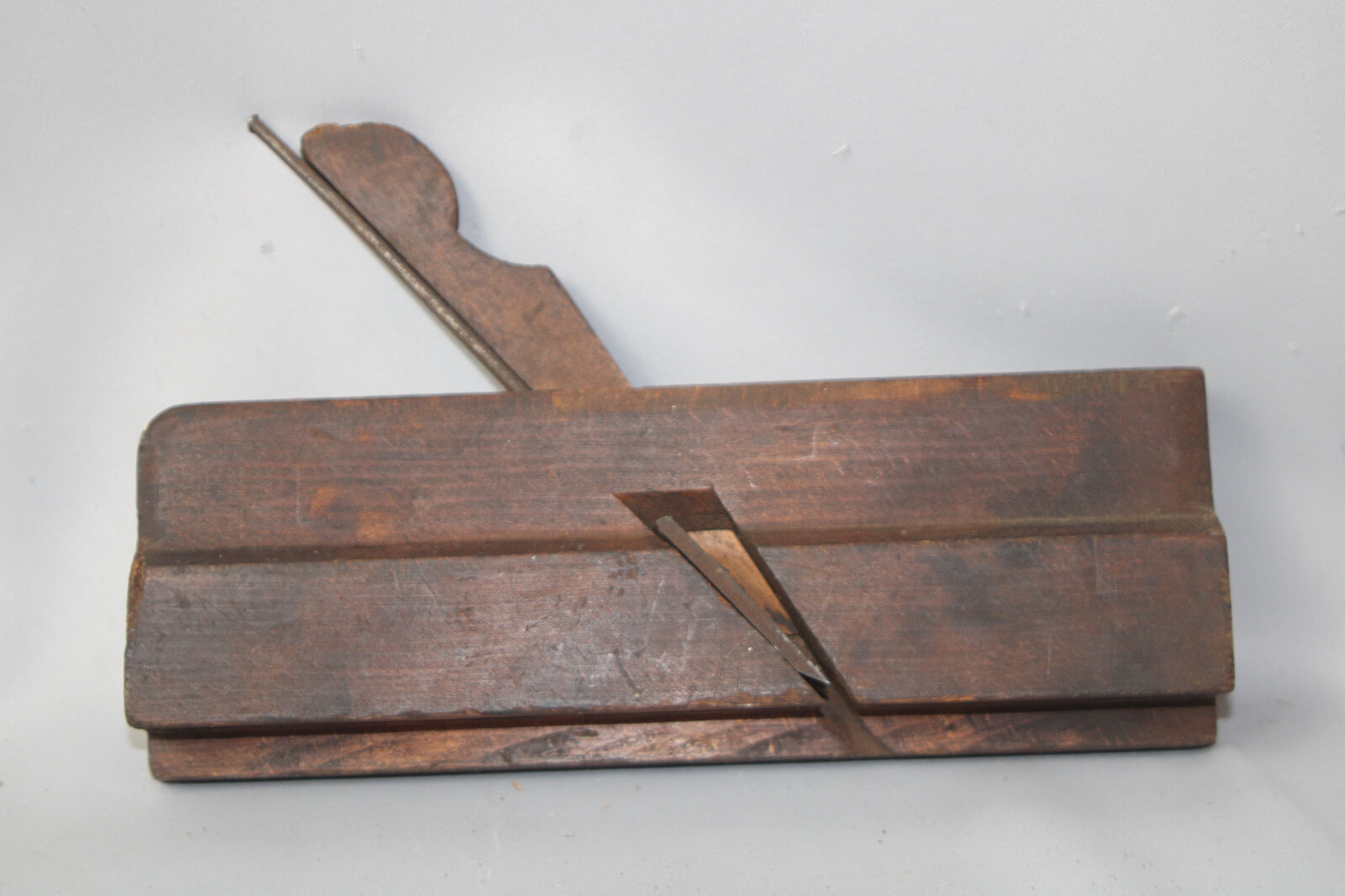 Fine User Antique Vintage OHIO TOOL CO 3/8" Tongue Moulding Plane Inv#GSA30