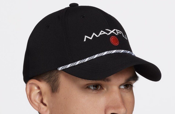 Maxfli Tour Men’s Braided Golf Hat - One Size Fits All - Black - NEW WITH TAGS