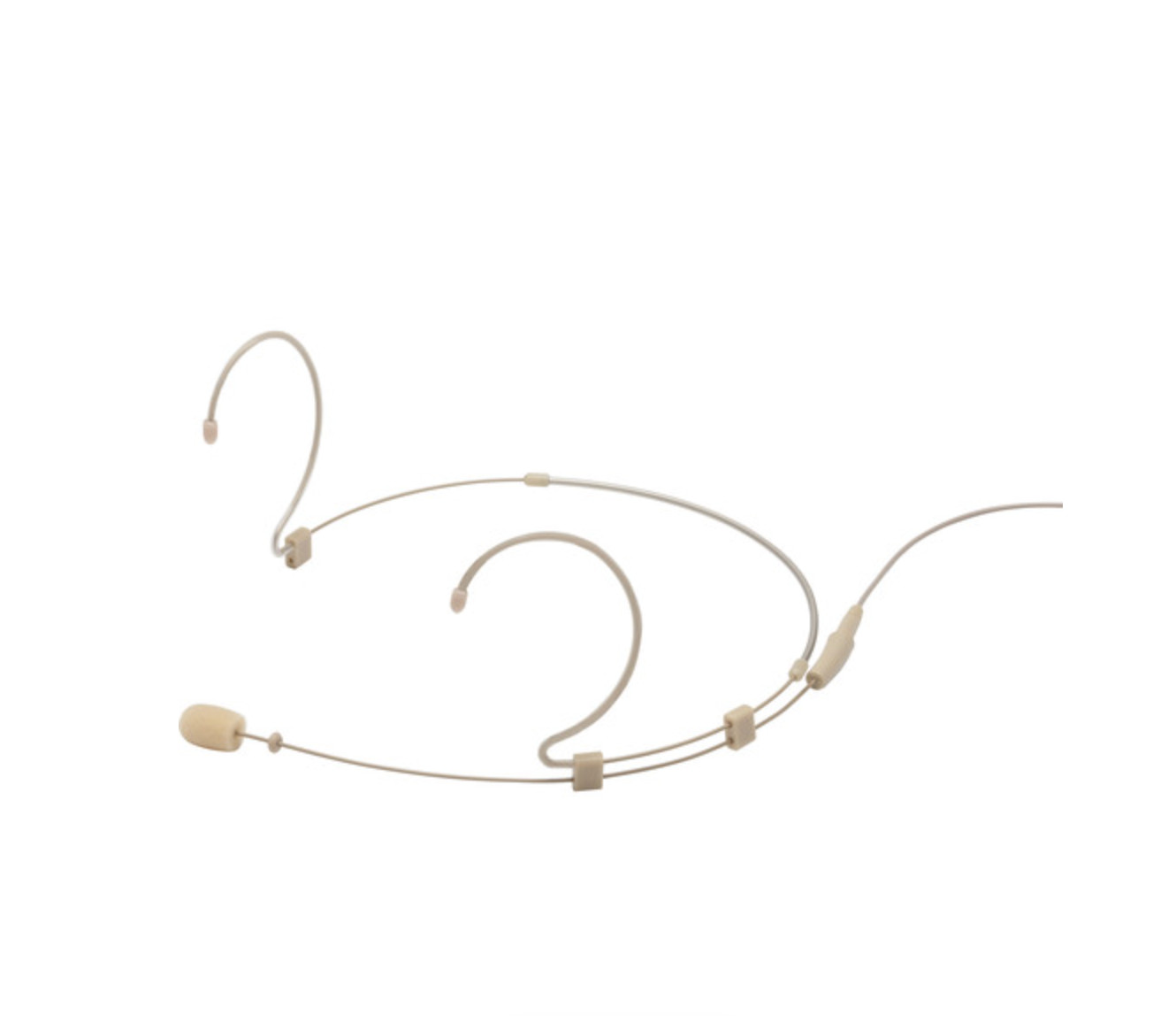 Samson DE50x Headset Microphone Beige Omnidirectional New Open Box w/ Case