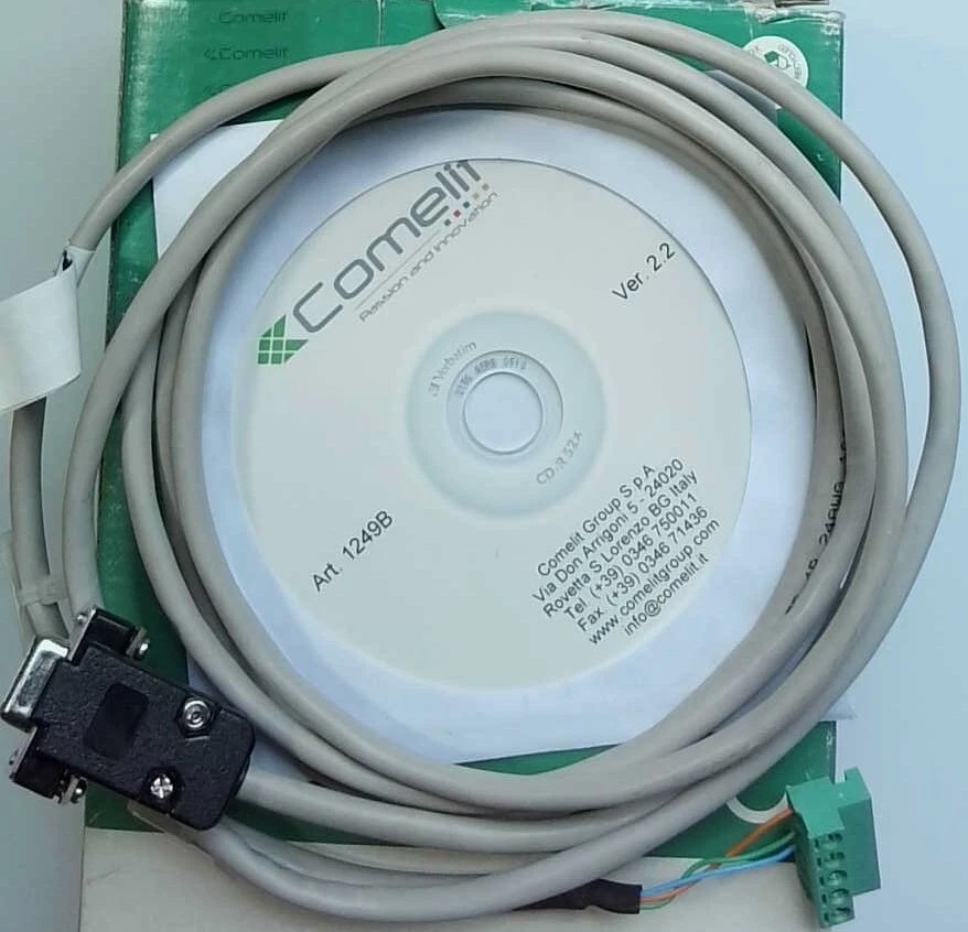 New Comelit 1249B Software CD For Programming With Serial Cable