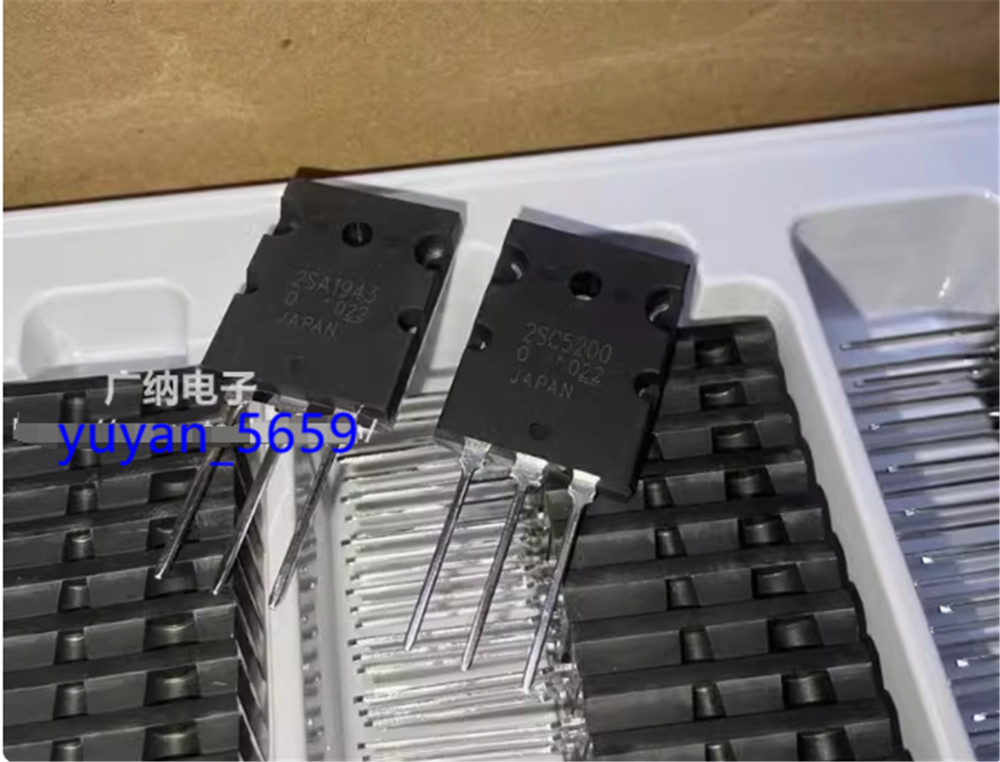 10pairs NEW 2SA1943-O/2SC5200-O 2SA1943/2SC5200 A1943/C5200 TOSHIBA #4521 LY