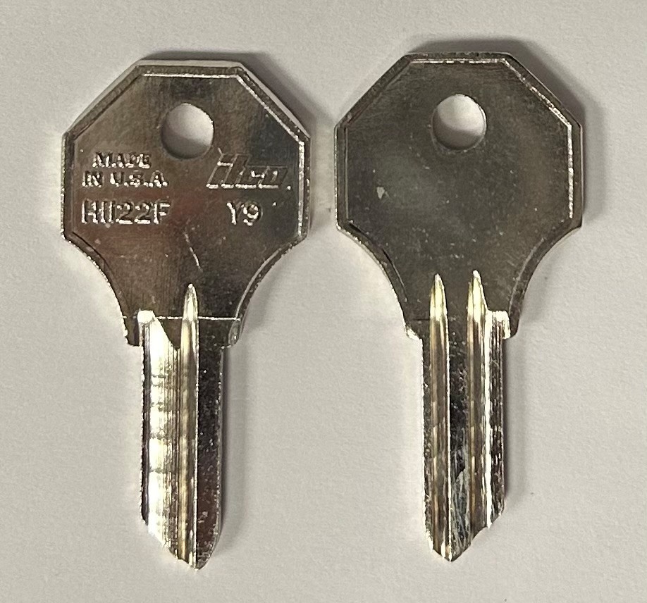 Ilco H1122F Y9 Key Blank uncut (1 Pc)