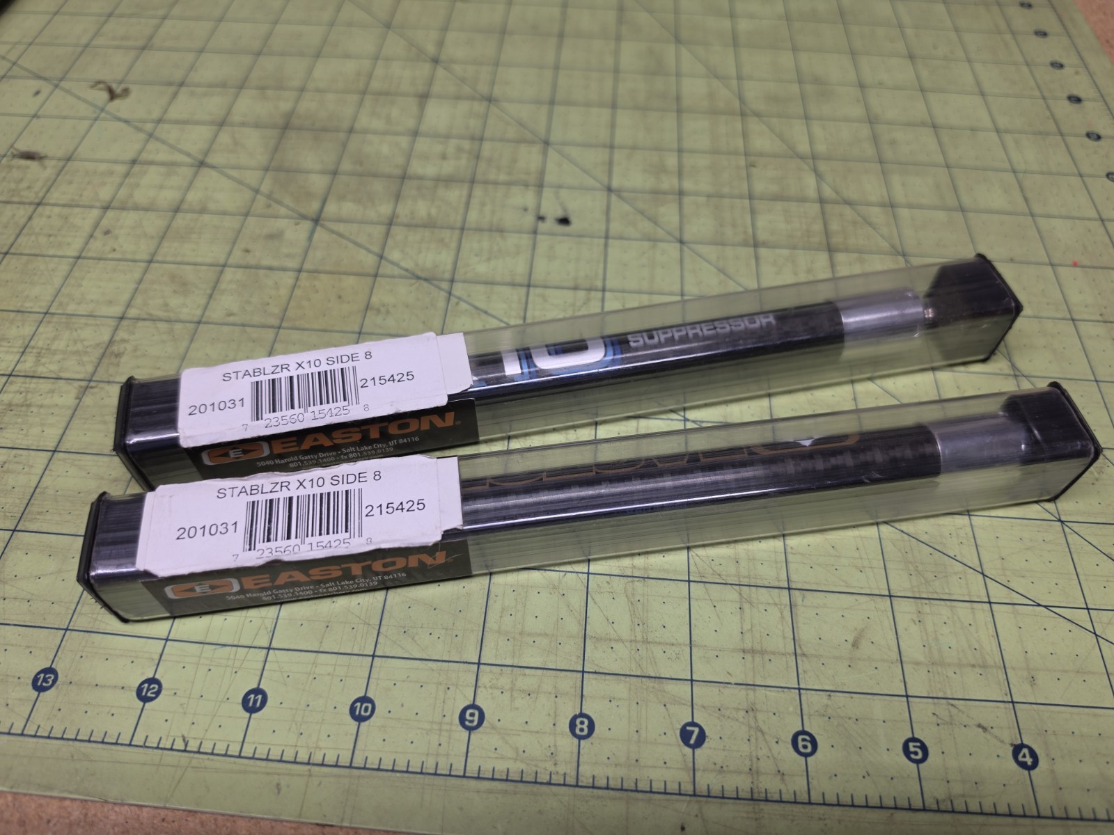 Two NEW Easton X10 Bow Stabilizer 8 Inch
