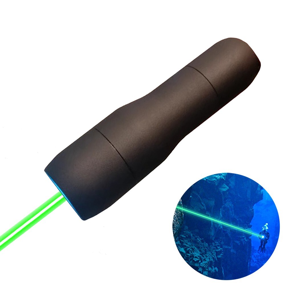 GD5 MINI 530nm Waterproof Green Laser Pointer  Pen Diving Laser Depth of 5Meter