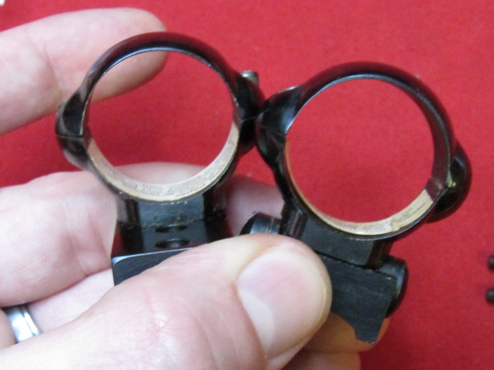 Burris 1" Rings on Winchester 94 Angle Eject Bases