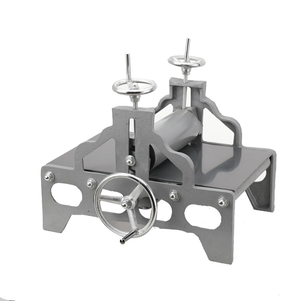 Manual Slab Roller Printmaking Machine Adjustable Portable Tabletop Relief Plate