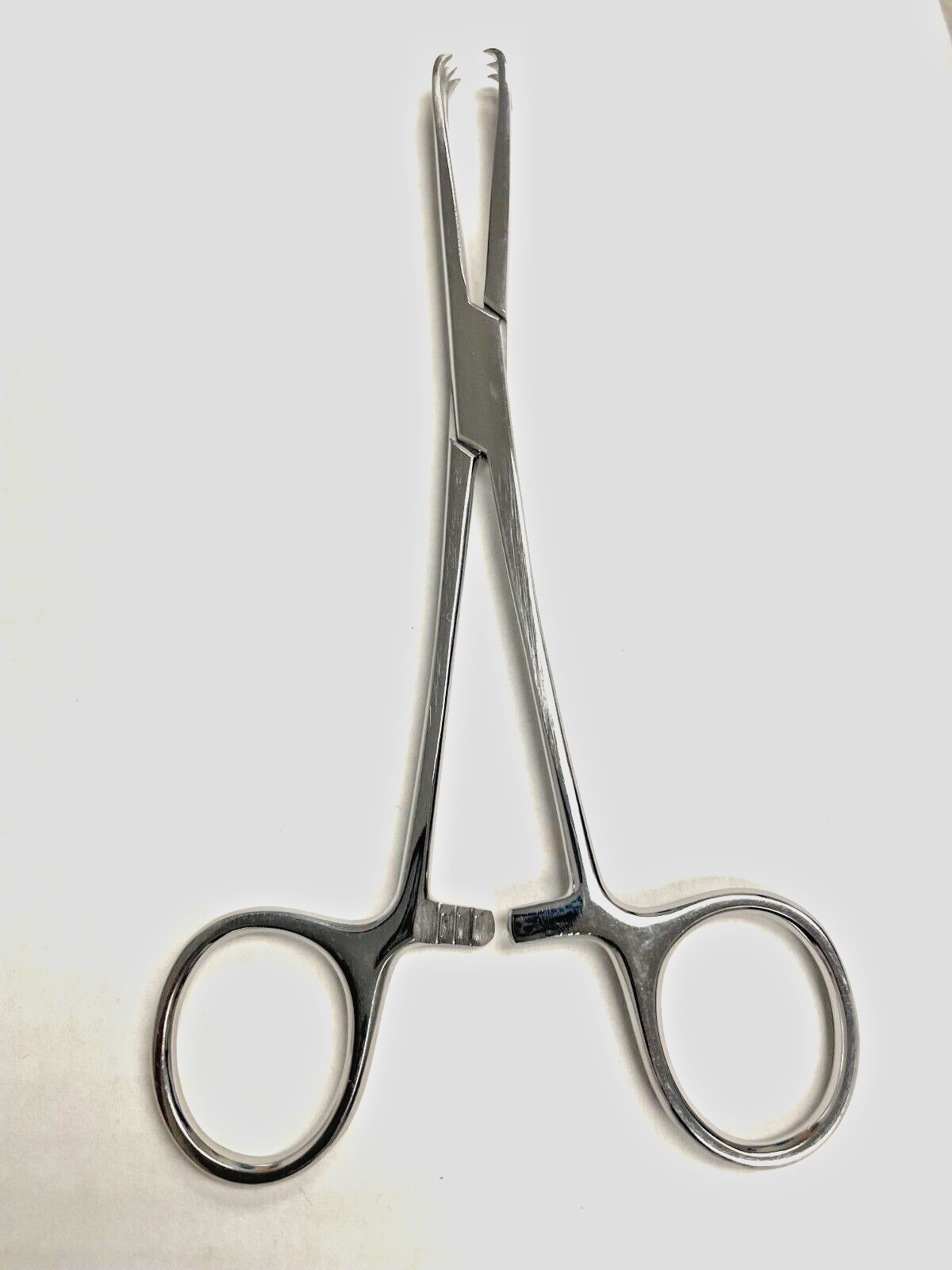 Gordon Uterine Vulsellum Forceps, 8.1/2", Straight, with 3 x 3 Teeth, Premium