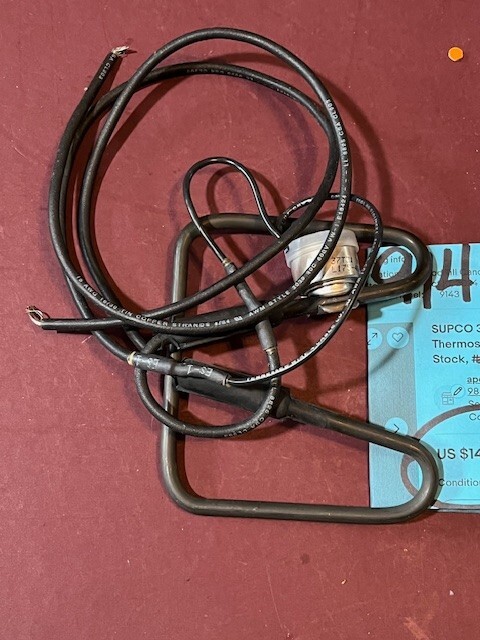 Supco Refrigeration Thermostat 37T31 Style, with Sensing Tube 23534