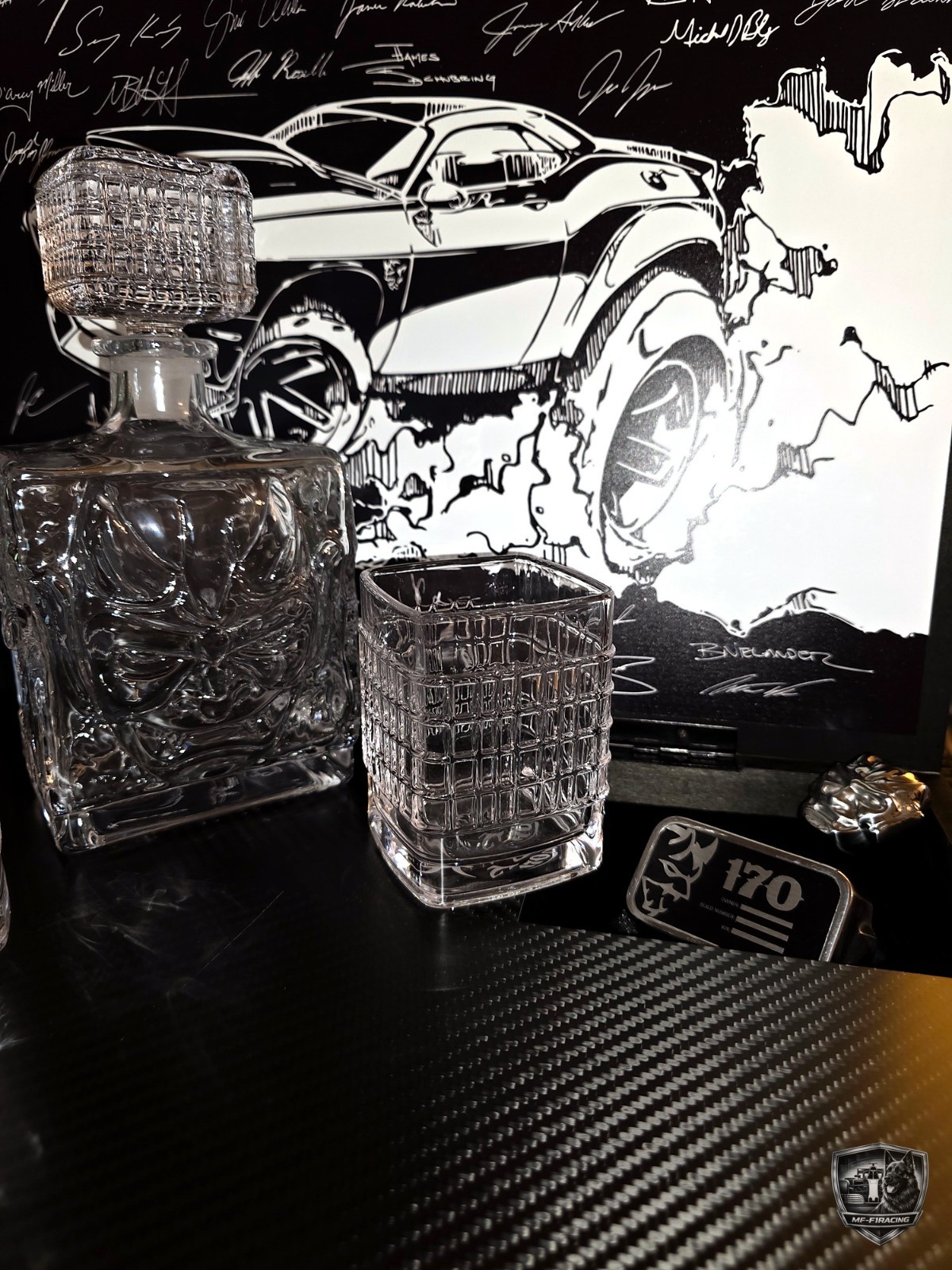 NEW Official Dodge SRT Demon 170 Decanter Set NIB Limited Edition #whiskey