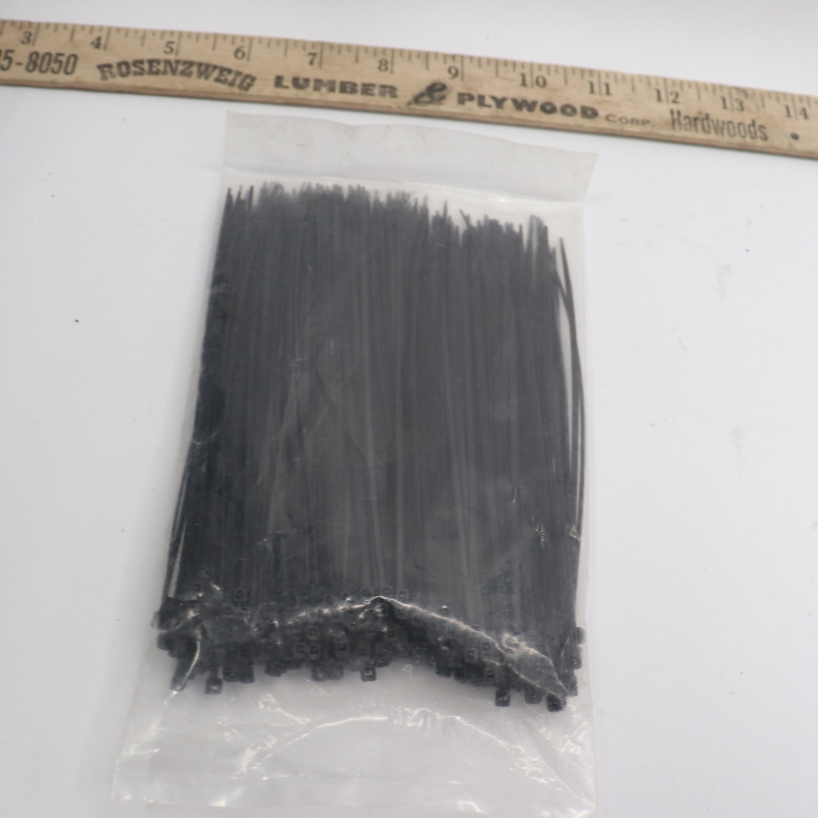 (150-Pk) Cable Ties Nylon/Plastic Medium Black 6"