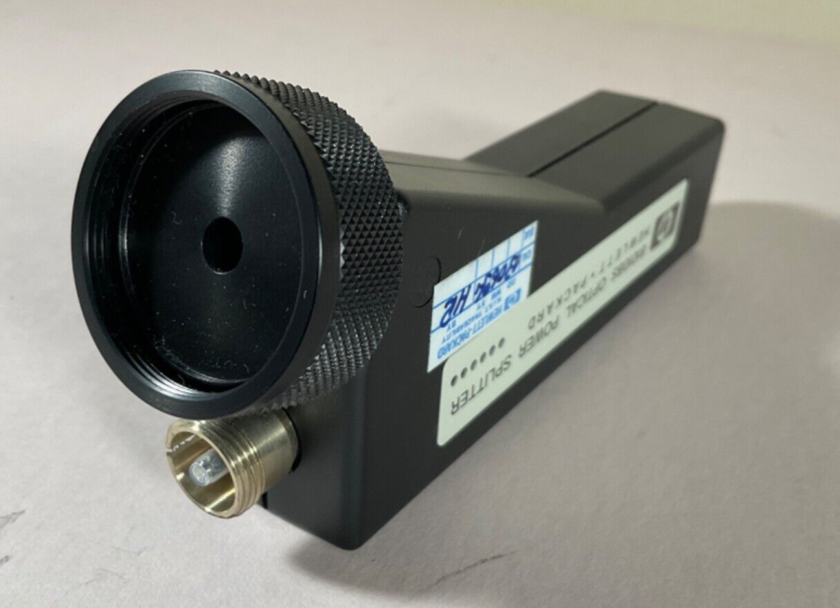 HP 81010BS OPTICAL POWER SPLITTER , HEWLETT PACKARD / AGILENT / KEYSIGHT