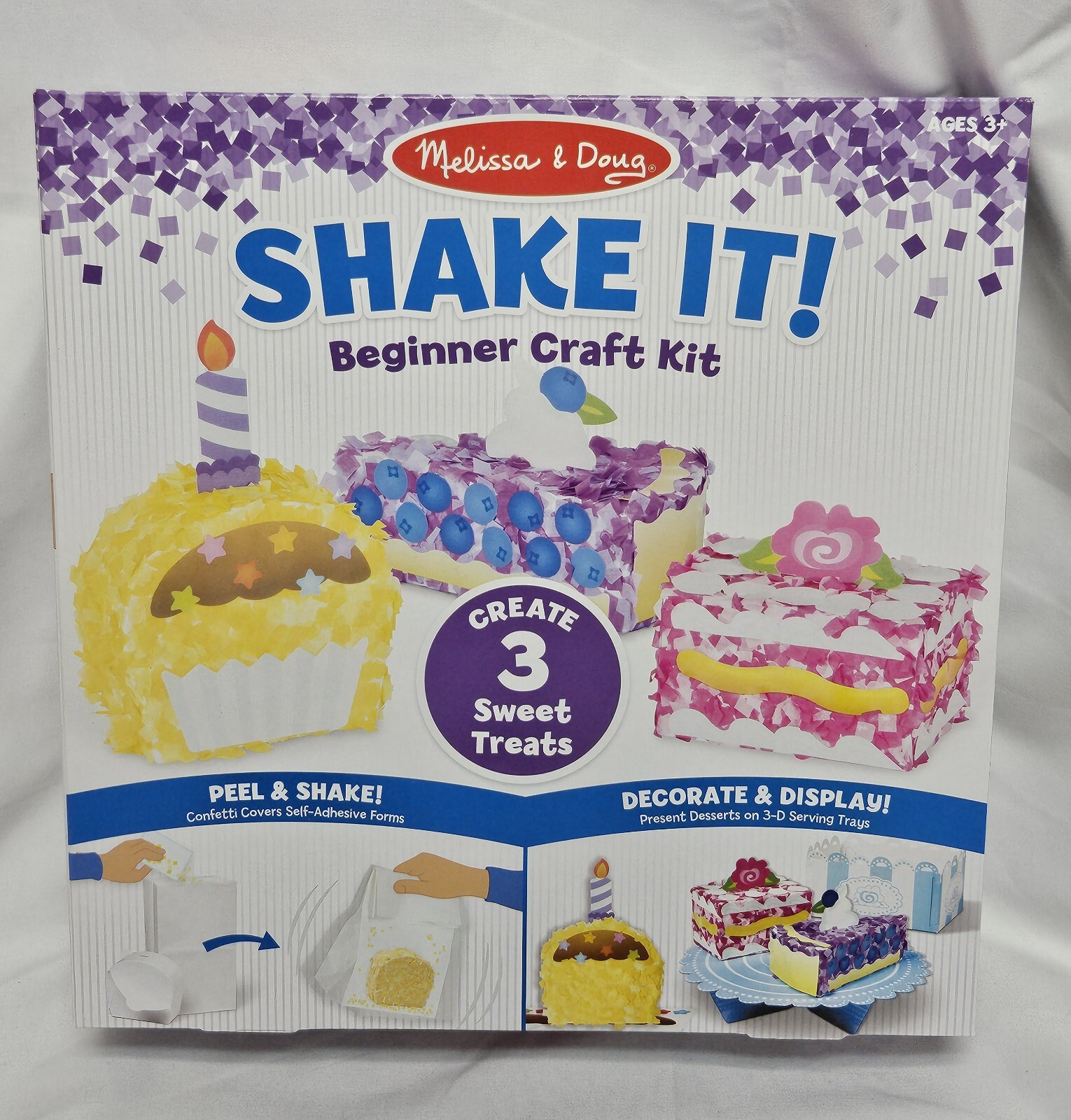 Melissa & Doug Shake It! Deluxe Sweet Treats Beginners Craft Kit #30185 **NEW**