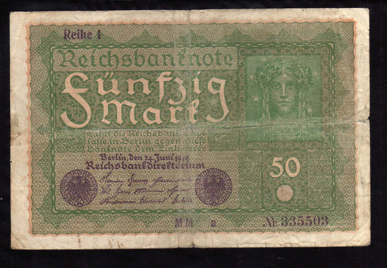 BERLIN - GERMANY NOTGELD -    50 MARK