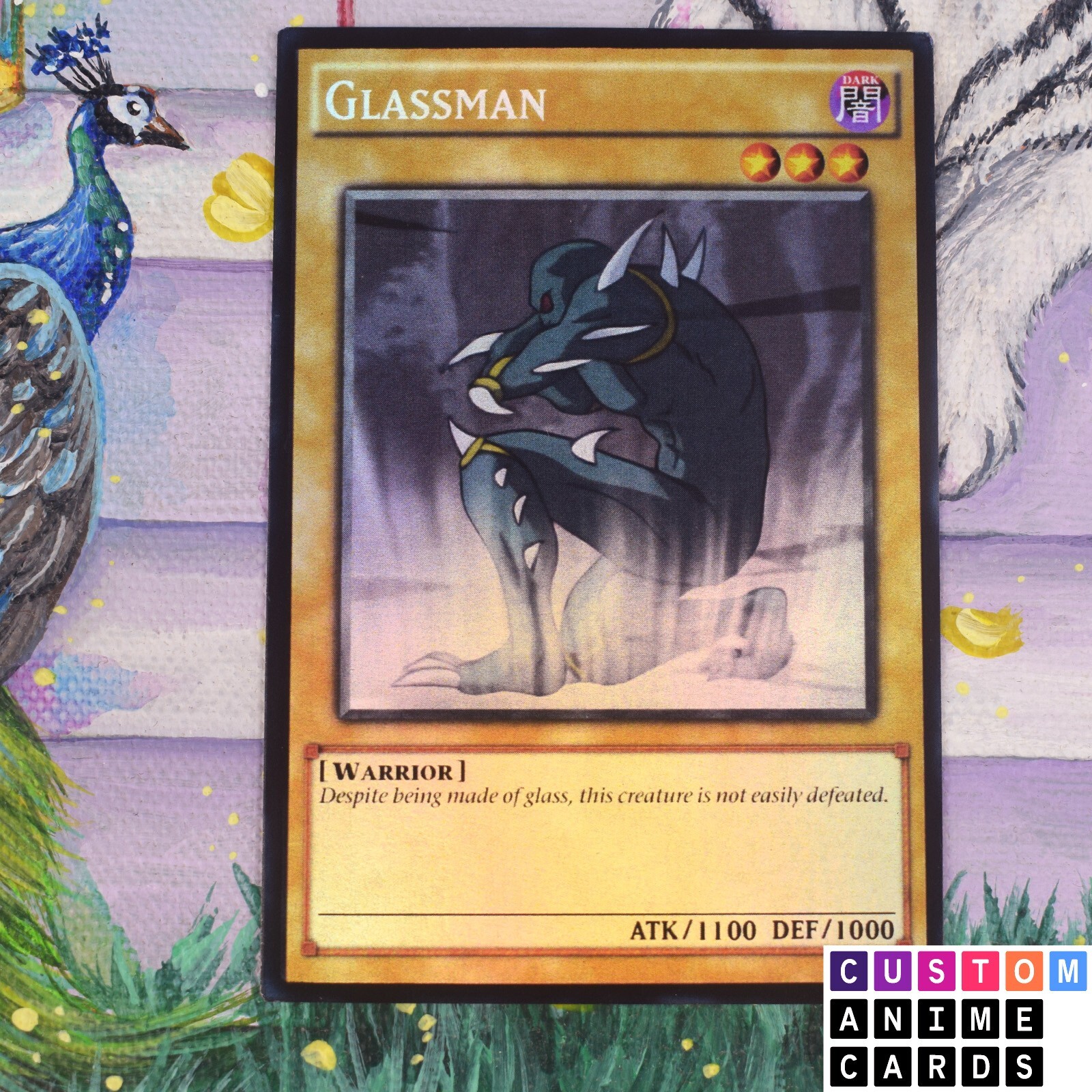 Glassman ANIME EFFECT HOLO card