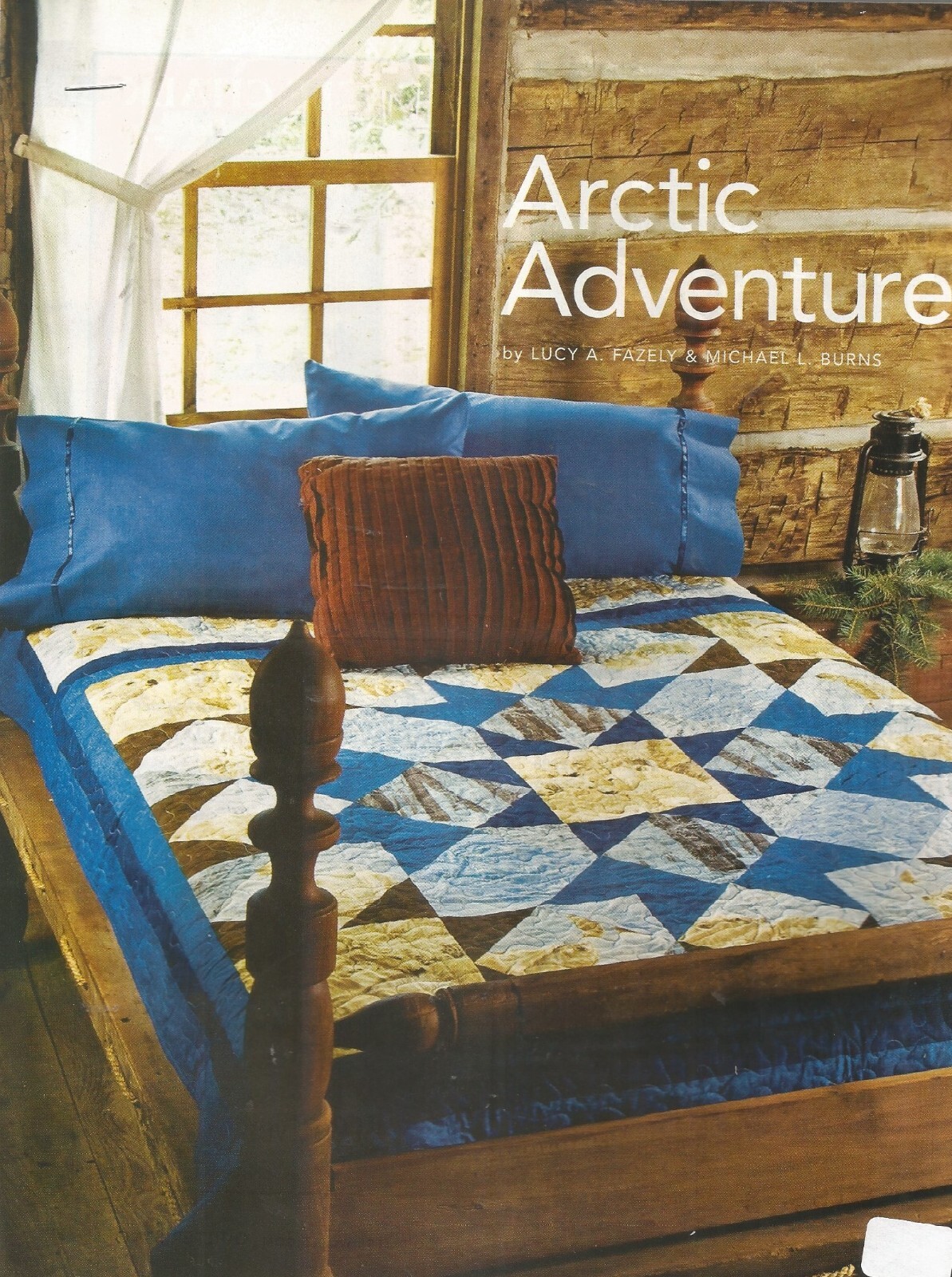 E0828  ARCTIC ADVENTURE  QUILT PATTERN/INSTRUCTIONS