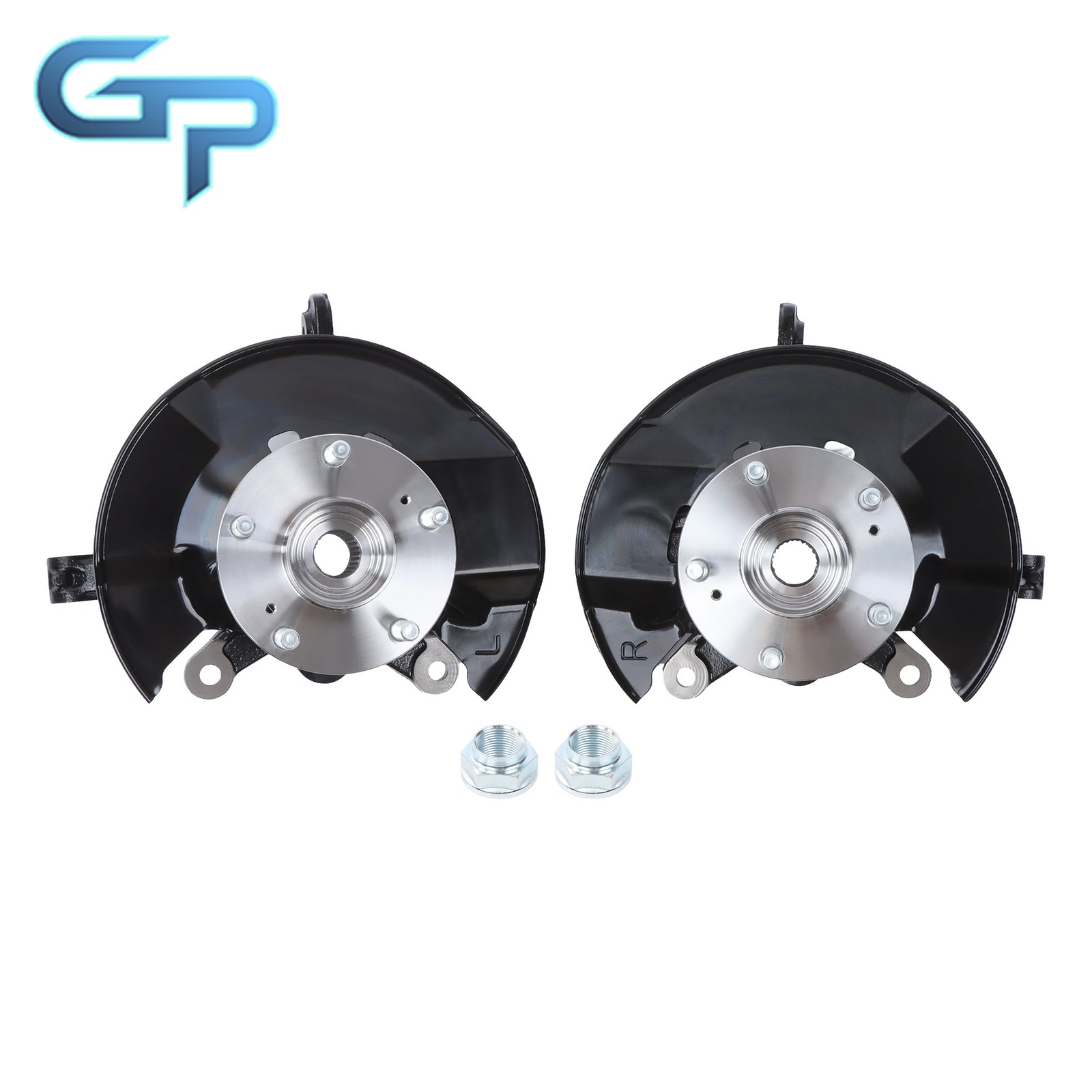 2x Front Left & Right Wheel Hub Bearing Knuckle For Honda Civic 2012 1.5L 1.8L