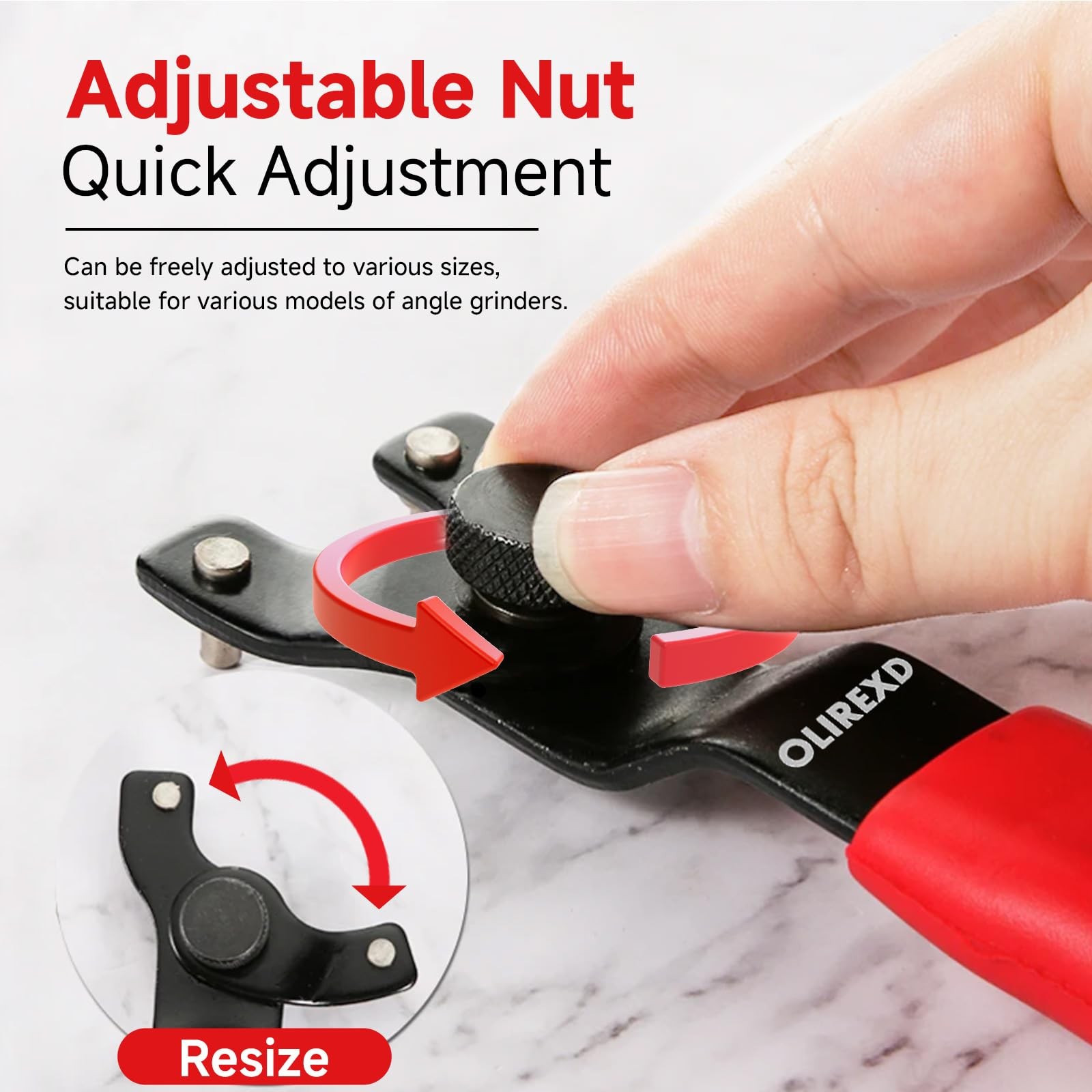 Angle Grinder Universal Adjustable Pin Wrench for Angle Grinder Machine 7.28 inc