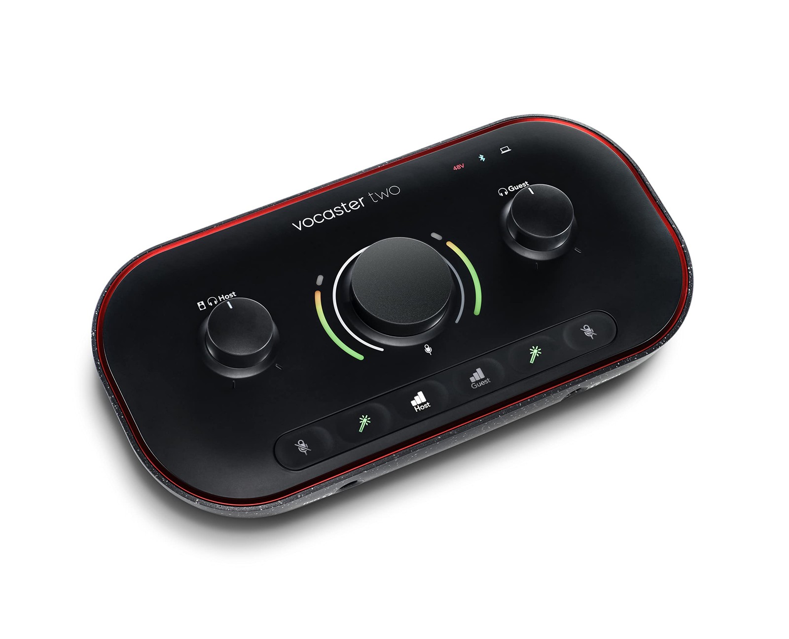 Focusrite Vocaster Two — Podcasting Interface for Recording Host and Guest. 2...