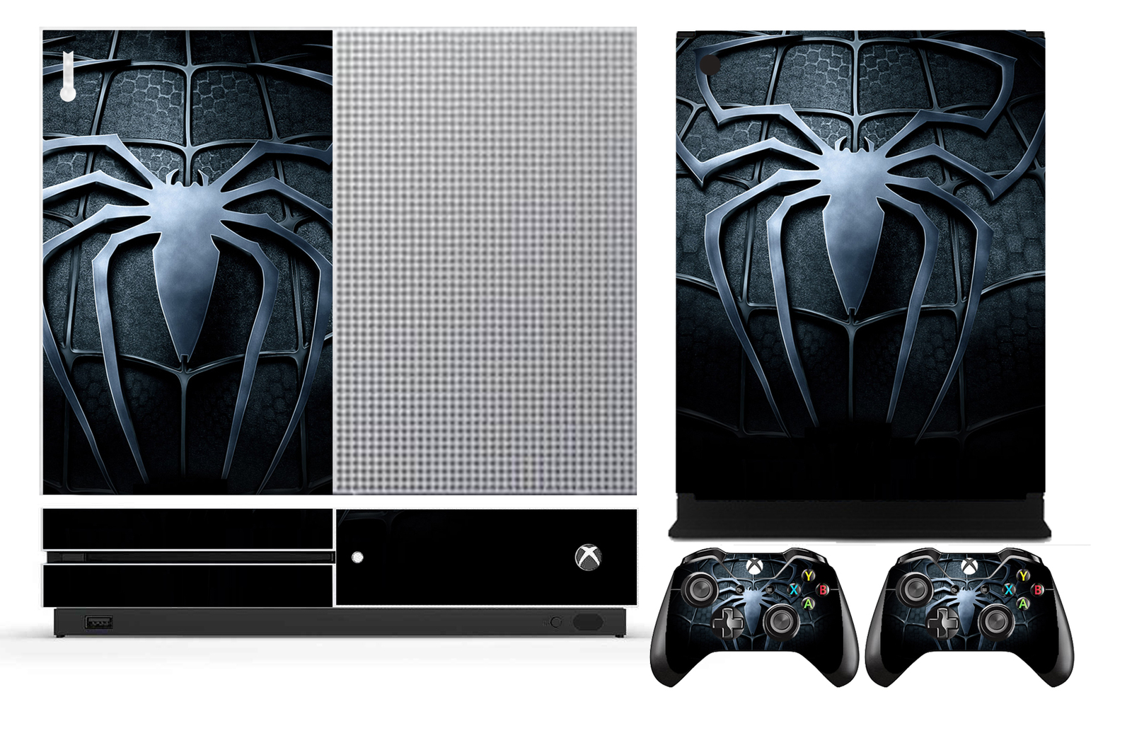 946 Vinyl Cover Skin Sticker for Xbox One S (Slim) & 2 controller skins